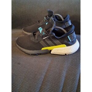 Adidas Originals Pod-S3.1 Boost Black‎ Solar Yellow AQ1059 Men's Size 10.5